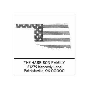 Sello De Caucho Crear un nombre de familia propio Oklahoma Direcci