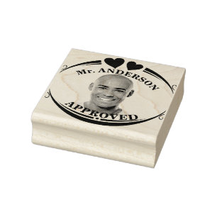 Sello De Caucho Crear Un Personalizado Gracioso Aprobación De Prof