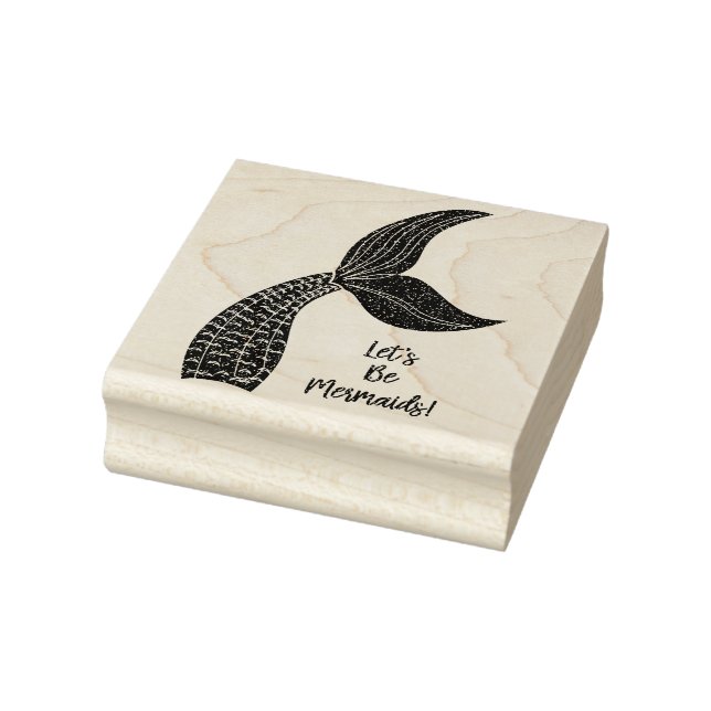 Sello De Caucho Creer en las sirenas (Sello)