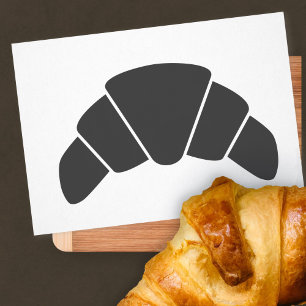 Sello De Caucho Croissant