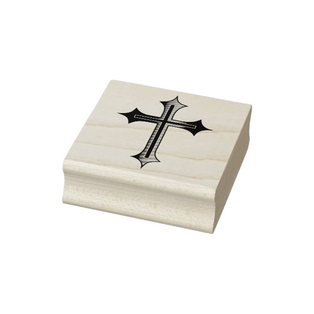 Sello De Caucho Cruz cristiana (Sello)