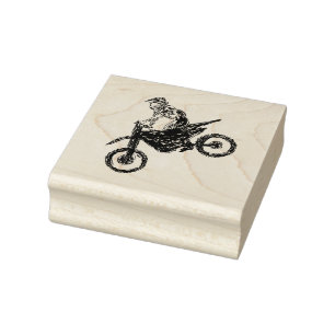 Sello De Caucho Cruz de Moto