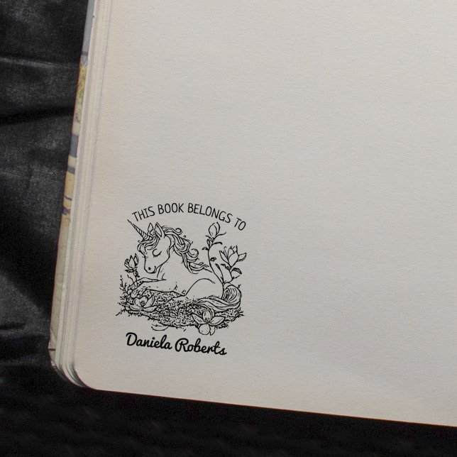 Sello De Caucho Cuadros de Pony de Unicornio (Subido por el creador)