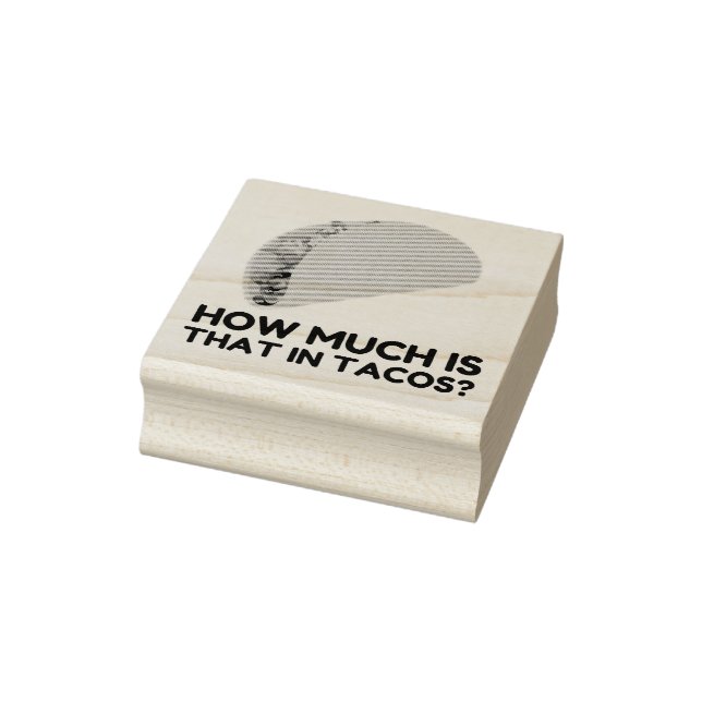 Sello De Caucho Cuánto cuesta eso en tacos (Sello)