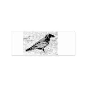 Sello De Caucho Cuervo negro Thunder_Cove