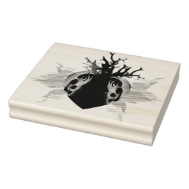 Sello De Caucho Cuore e coralli