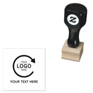 Sello De Caucho Custom Business Brand Logo