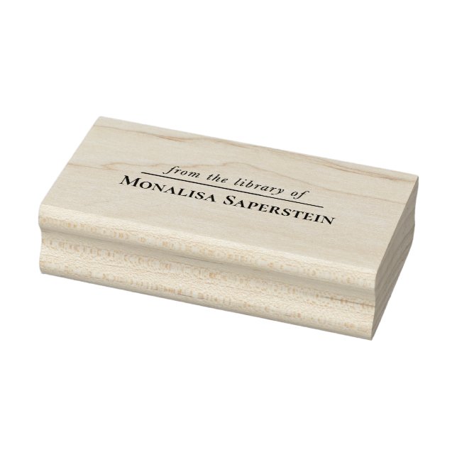 Sello De Caucho CUSTOM Library book stamp (Sello)