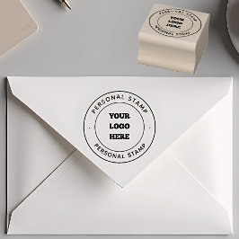 Sello De Caucho Custom Logo Rubber Stamp Personalized Branding
