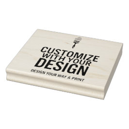 Sello De Caucho Custom Minimalist Personalized Company Branded 