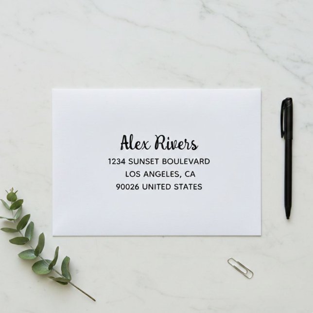 Sello De Caucho  Custom Stamp | Personalized Address Stamp (Subido por el creador)