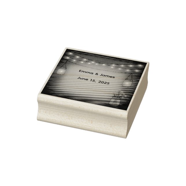 Sello de caucho de Boda ruso (Sello)