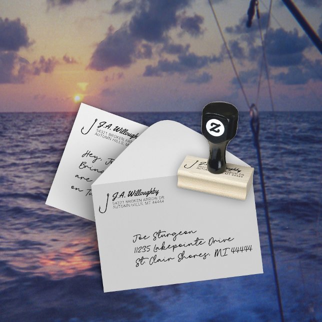 Sello de caucho de dirección de pesca (Subido por el creador)