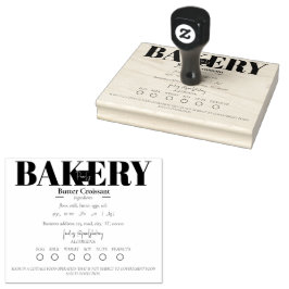 Sello de caucho de la Ley de alimentos de algodón