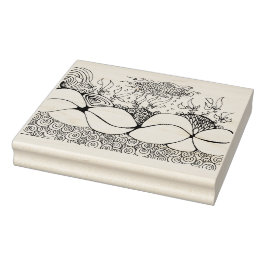 Sello De Caucho Debajo del diseño marino