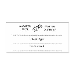 Sello de caucho del paquete de salvador de semilla