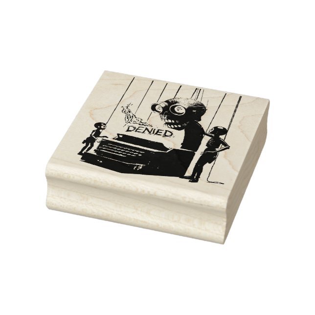 Sello De Caucho “Denied” - Signed, The Printer (Sello)