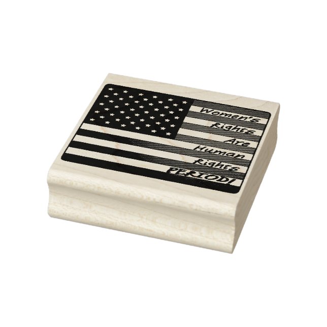 Sello De Caucho ¡Derechos de la mujer! ¡Punto! (Sello)