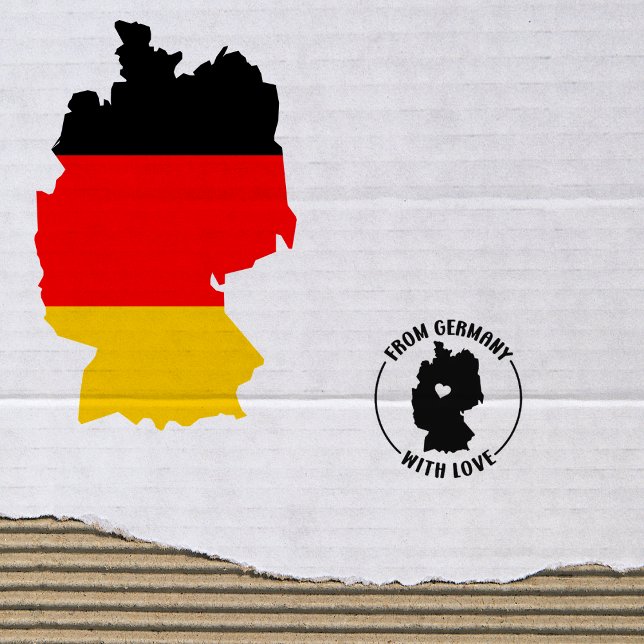 Sello De Caucho Desde Alemania con amor, Pequeñas empresas, (Subido por el creador)