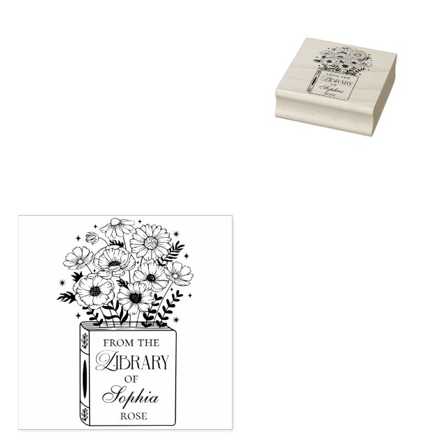 Sello De Caucho Desde La Biblioteca De Nombre De Script Simple (Sellado)