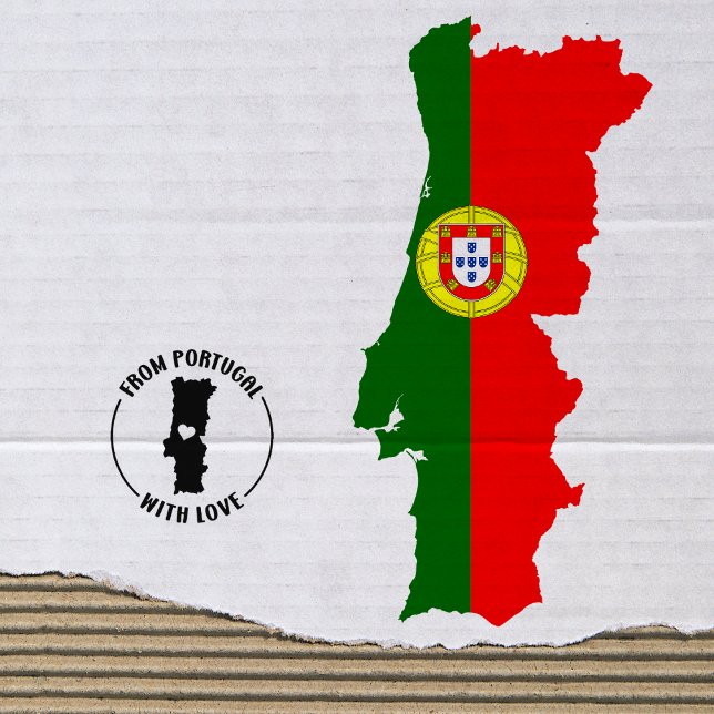Sello De Caucho Desde Portugal con amor, Pequeñas empresas, (Subido por el creador)