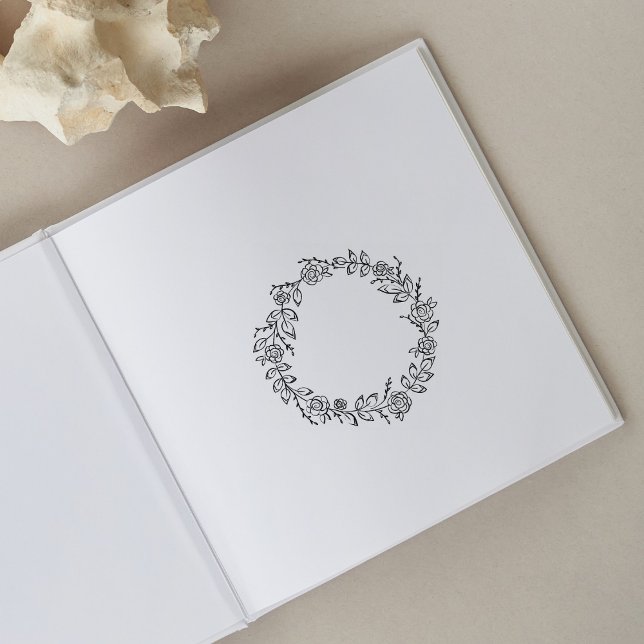 Sello De Caucho Diario de flor circular (Subido por el creador)