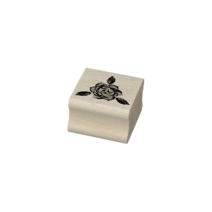 Sello De Caucho Diario elegante Scrapbooking Flor de boda
