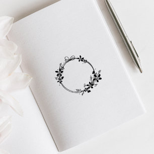 Sello De Caucho Diario Flores