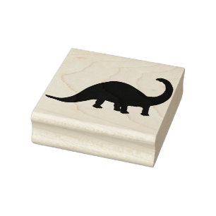 Sello De Caucho Dinosaurio
