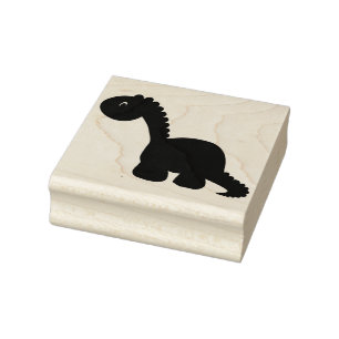 Sello De Caucho Dinosaurio
