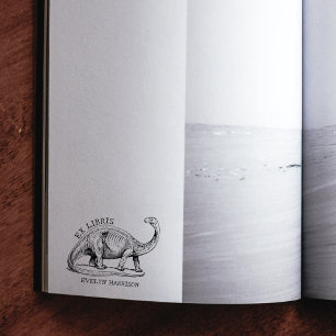 Sello De Caucho Dinosaurios antiguos modernos de los dinosaurios v