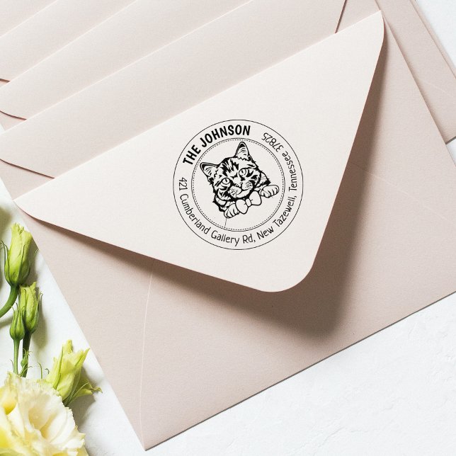 Sello De Caucho Dirección de devolución de familia siberiana de ga (Subido por el creador)