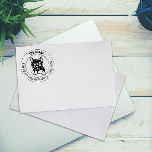 Sello De Caucho Dirección de devolución de gatos de Bombay