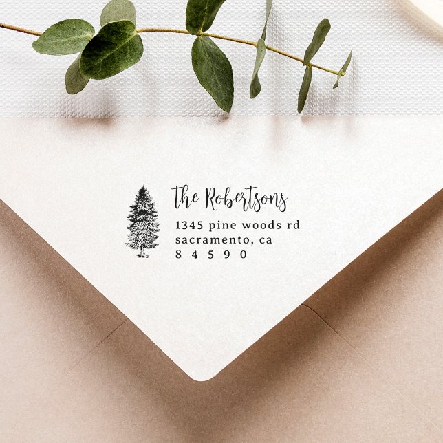 Sello De Caucho Dirección de devolución de la familia de guiones d (Subido por el creador)