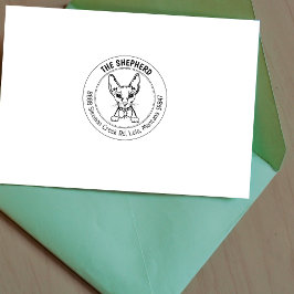 Sello De Caucho Dirección de devolución de la familia Sphinx de Ca