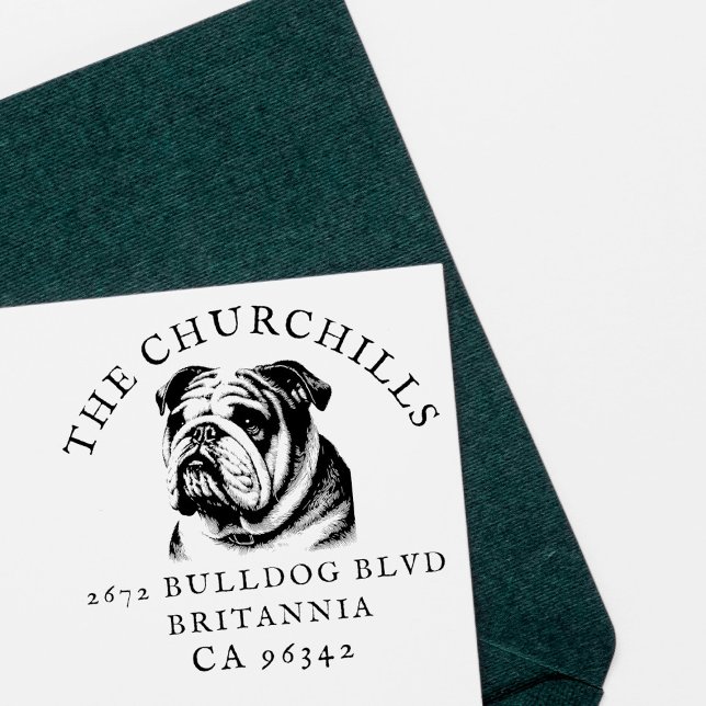 Sello De Caucho Dirección de devolución de nombre de familia de Bu (Subido por el creador)