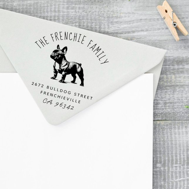 Sello De Caucho Dirección de devolución de nombre de familia de Bu (Subido por el creador)