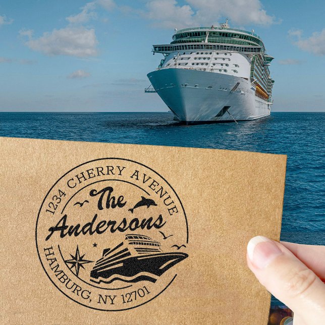 Sello De Caucho Dirección de devolución de personalizado con cruce (Subido por el creador)