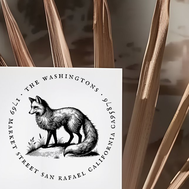 Sello De Caucho Dirección de devolución del nombre de la familia d (Subido por el creador)