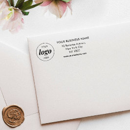 Sello De Caucho Dirección de logotipo profesional Minimalista