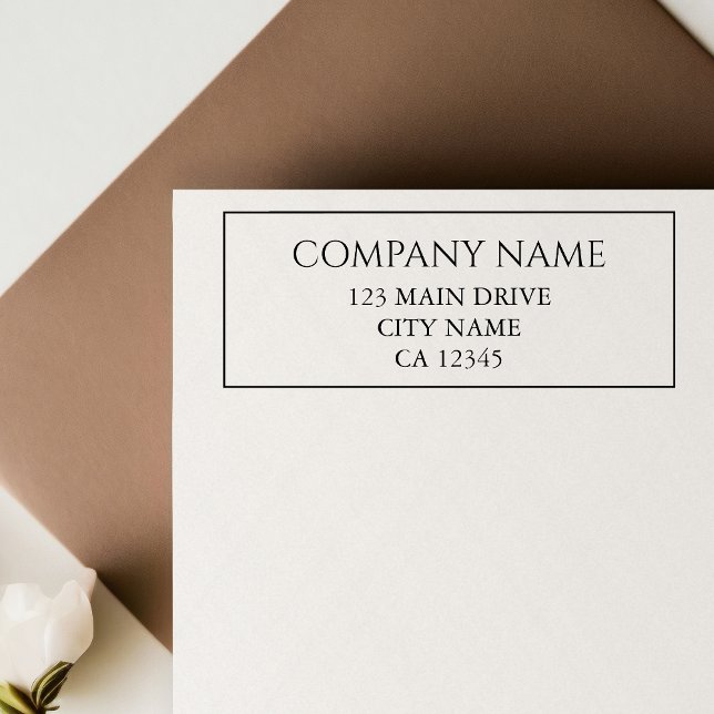 Sello De Caucho Dirección profesional Empresa (Subido por el creador)