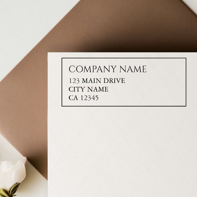 Sello De Caucho Dirección profesional Frontera corporativa (Subido por el creador)