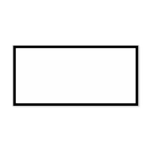Sello De Caucho Diseñe Personalice su logotipo 1.5" x 3"