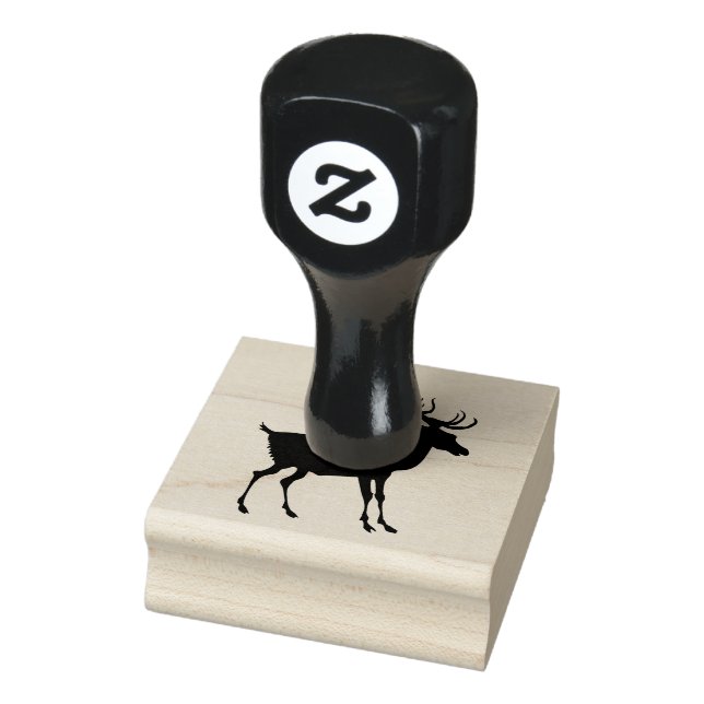 Sello De Caucho Diseño de animales Elk (Sello)