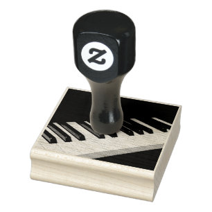 Sello De Caucho Diseño de Guay Piano