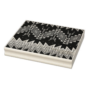 Sello De Caucho Diseño tribal abstracto