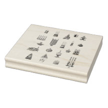 Diseños inspirados en Kwanzaa Estampado de Wood Ar