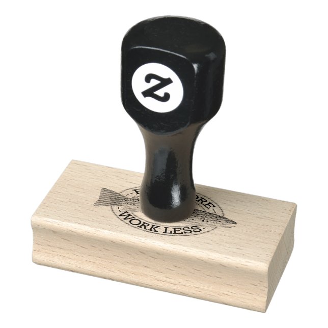 Sello De Caucho Divertidas palabras de pesca para un pescador (Sello)