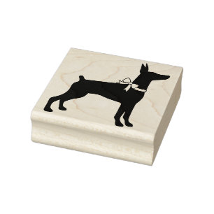 Sello De Caucho Dobermann Pinscher Dog Puppy