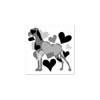 Sello De Caucho Doggen Stempel